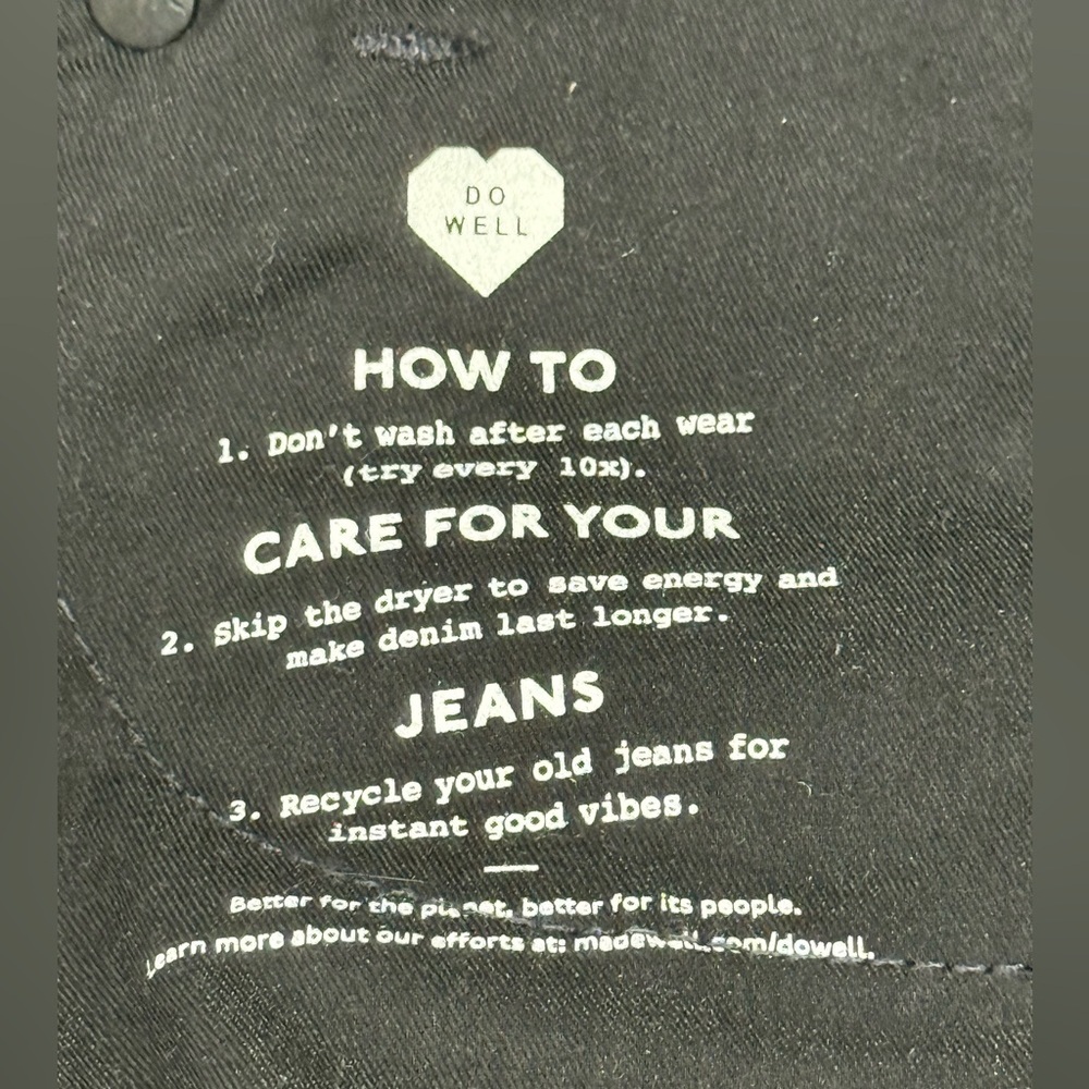 Madewell / Women’s 10" High-Rise Skinny Jeans / Stretch Size 37 - Picture 9 of 14